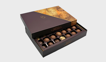 Chocolate box packaging by Pratham Packaging